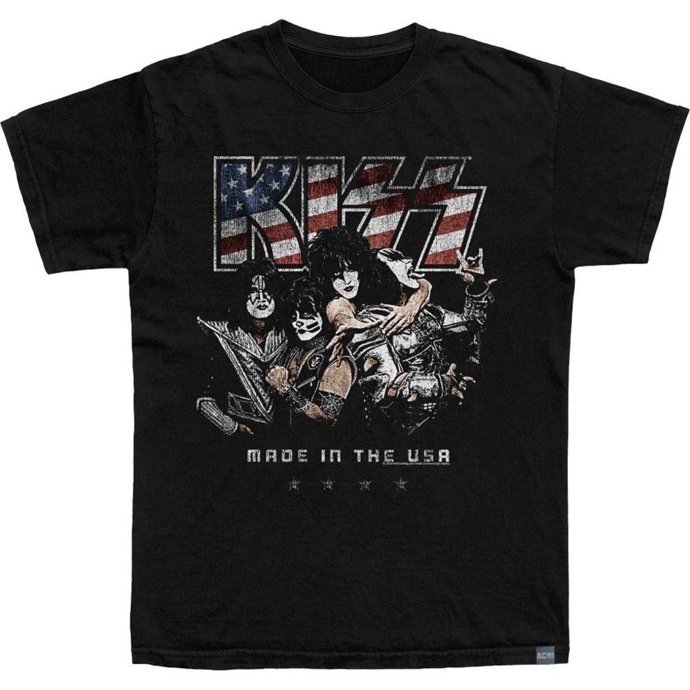 Made In Usa Kiss Amerikiss Tshirt